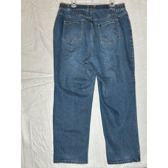 Catherine’s Womens Right Fit Curvy Plus‎ Size 16W Blue Jeans - Picture 4 of 6